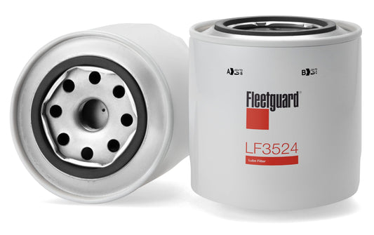 Fleetguard Oil / Lube Filter (Spin On) - Fleetguard LF3524