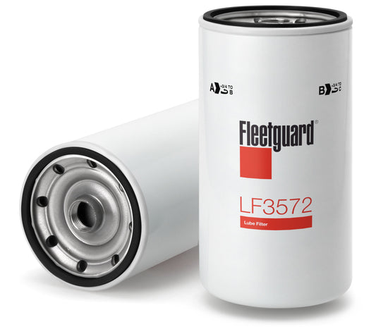 Fleetguard Oil / Lube Filter (Spin On) - Fleetguard LF3572