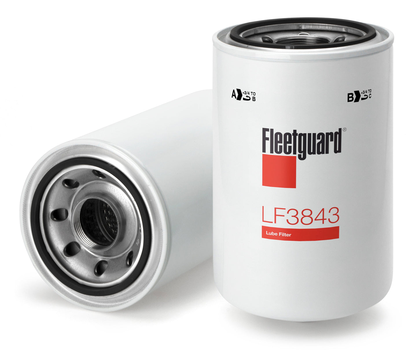 Fleetguard Oil / Lube Filter (Spin On) - Fleetguard LF3843