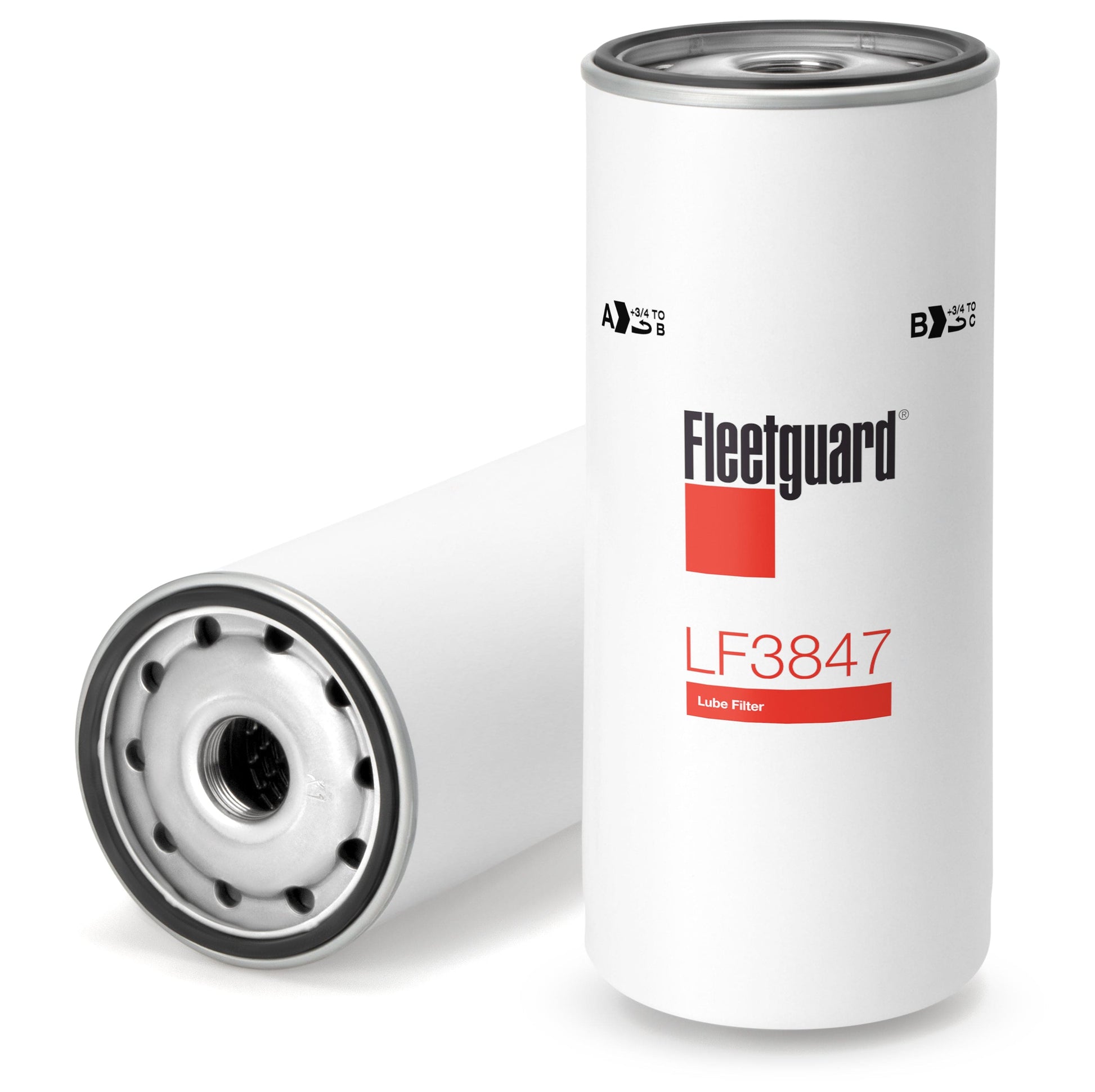 Fleetguard Oil / Lube Filter (Spin On) - Fleetguard LF3847