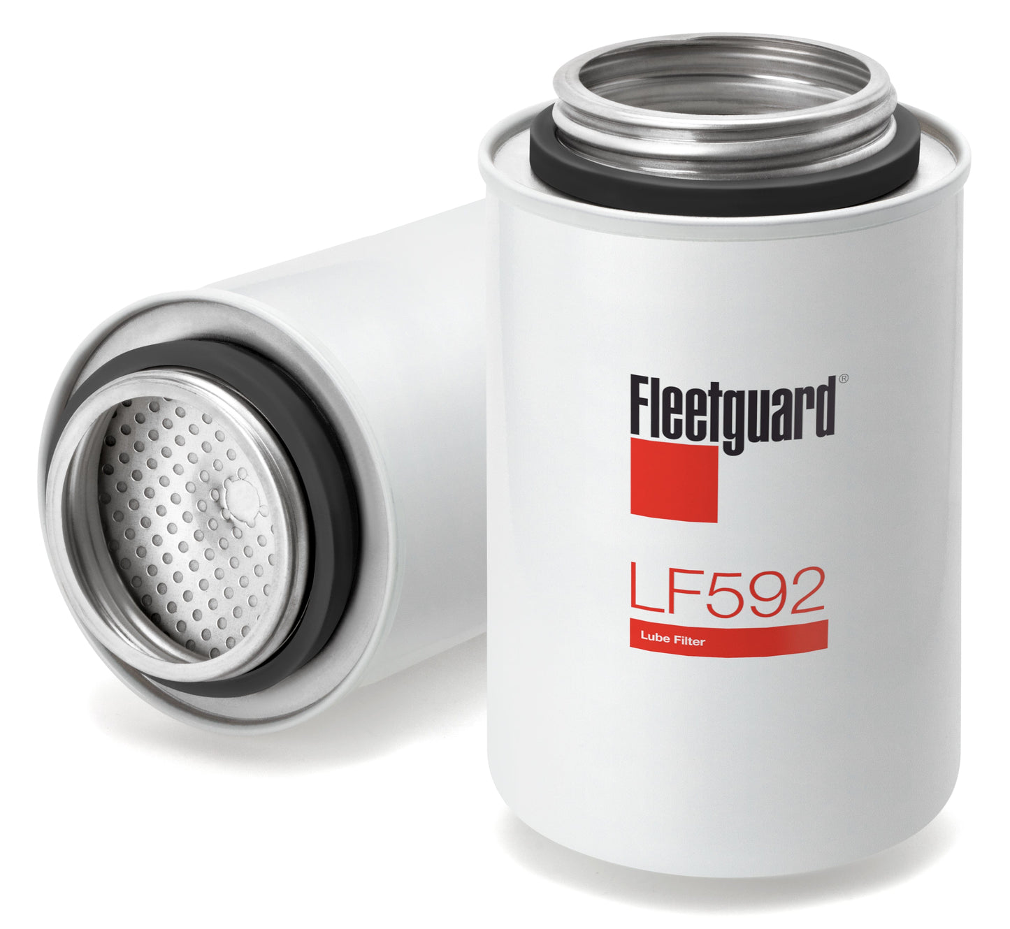 Fleetguard Oil / Lube Filter (Spin On) - Fleetguard LF592