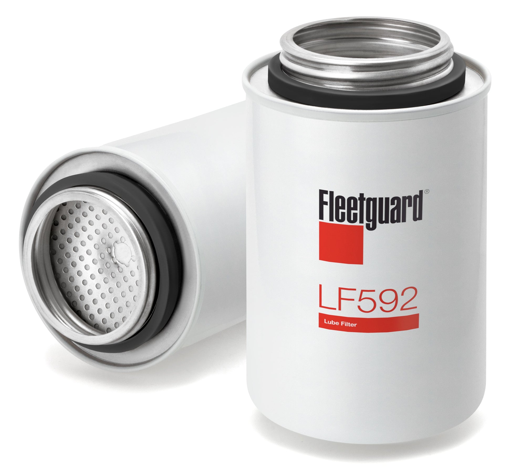 Fleetguard Oil / Lube Filter (Spin On) - Fleetguard LF592