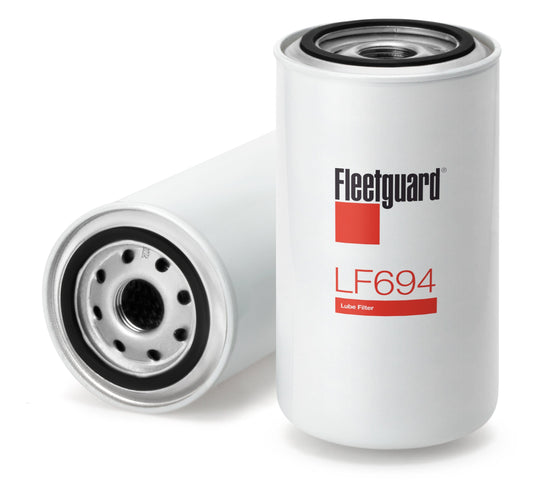 Fleetguard Oil / Lube Filter (Spin On) - Fleetguard LF694