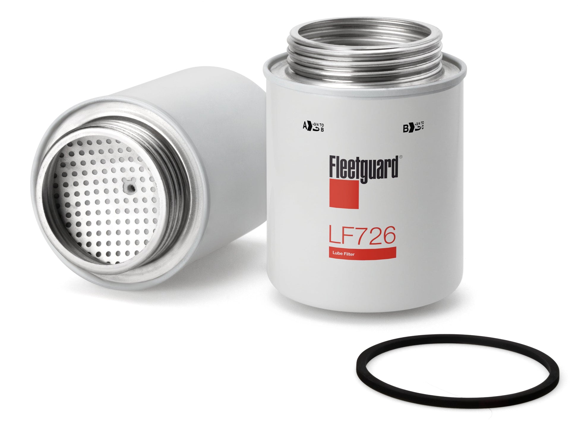 Fleetguard Oil / Lube Filter (Spin On) - Fleetguard LF726