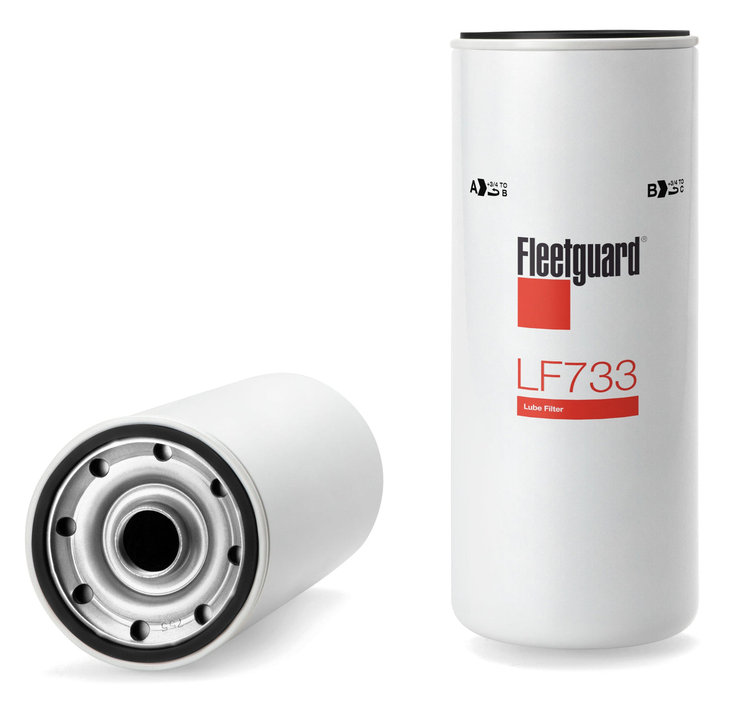 Fleetguard Oil / Lube Filter (Spin On) - Fleetguard LF733