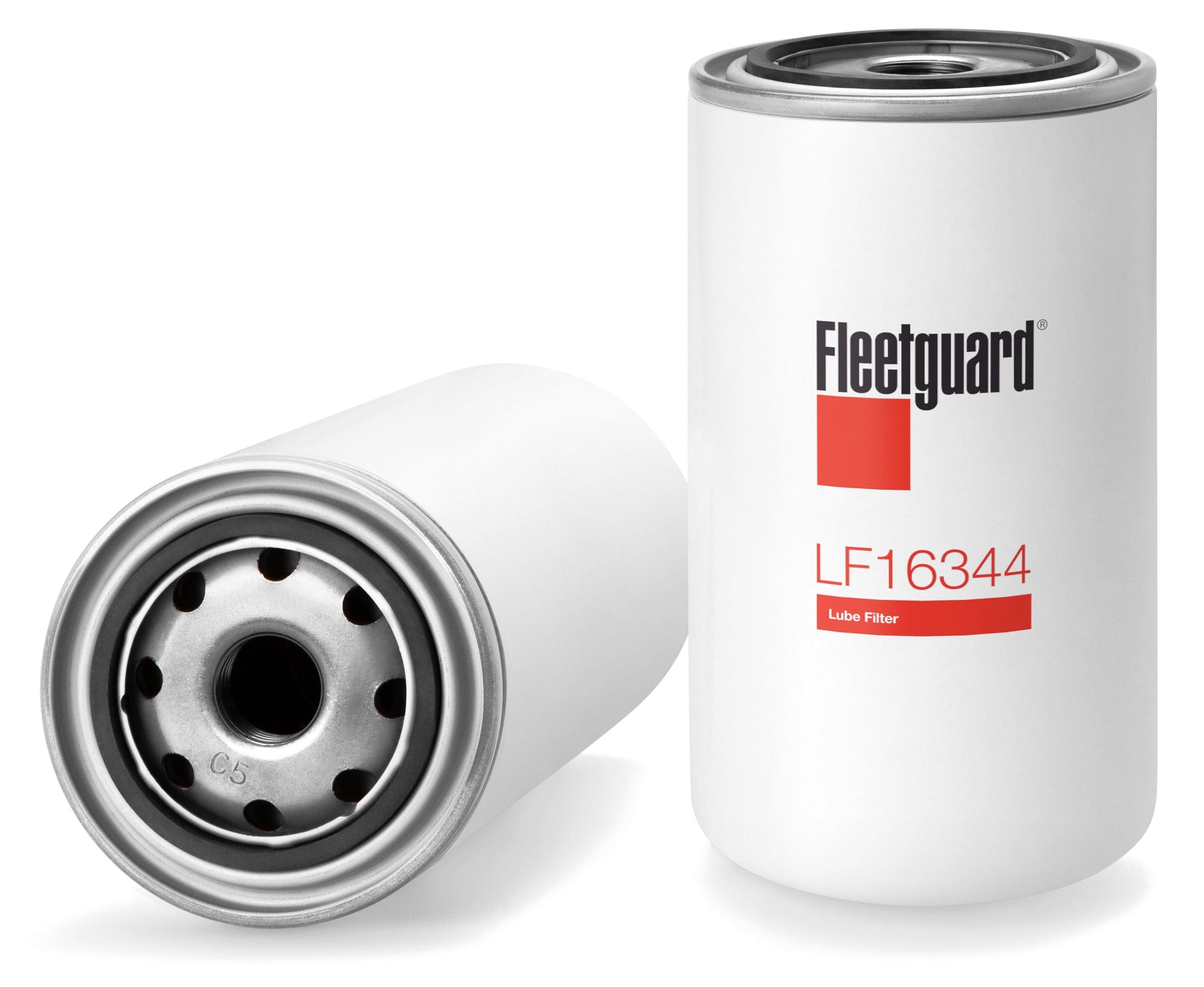 Fleetguard Oil / Lube Full-Flow Filter (Spin On) - Fleetguard LF16344