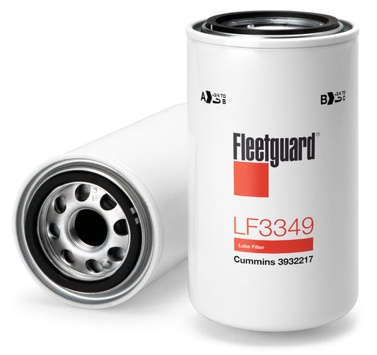 Fleetguard Oil / Lube Full-Flow Filter (Spin On) - Fleetguard LF3349