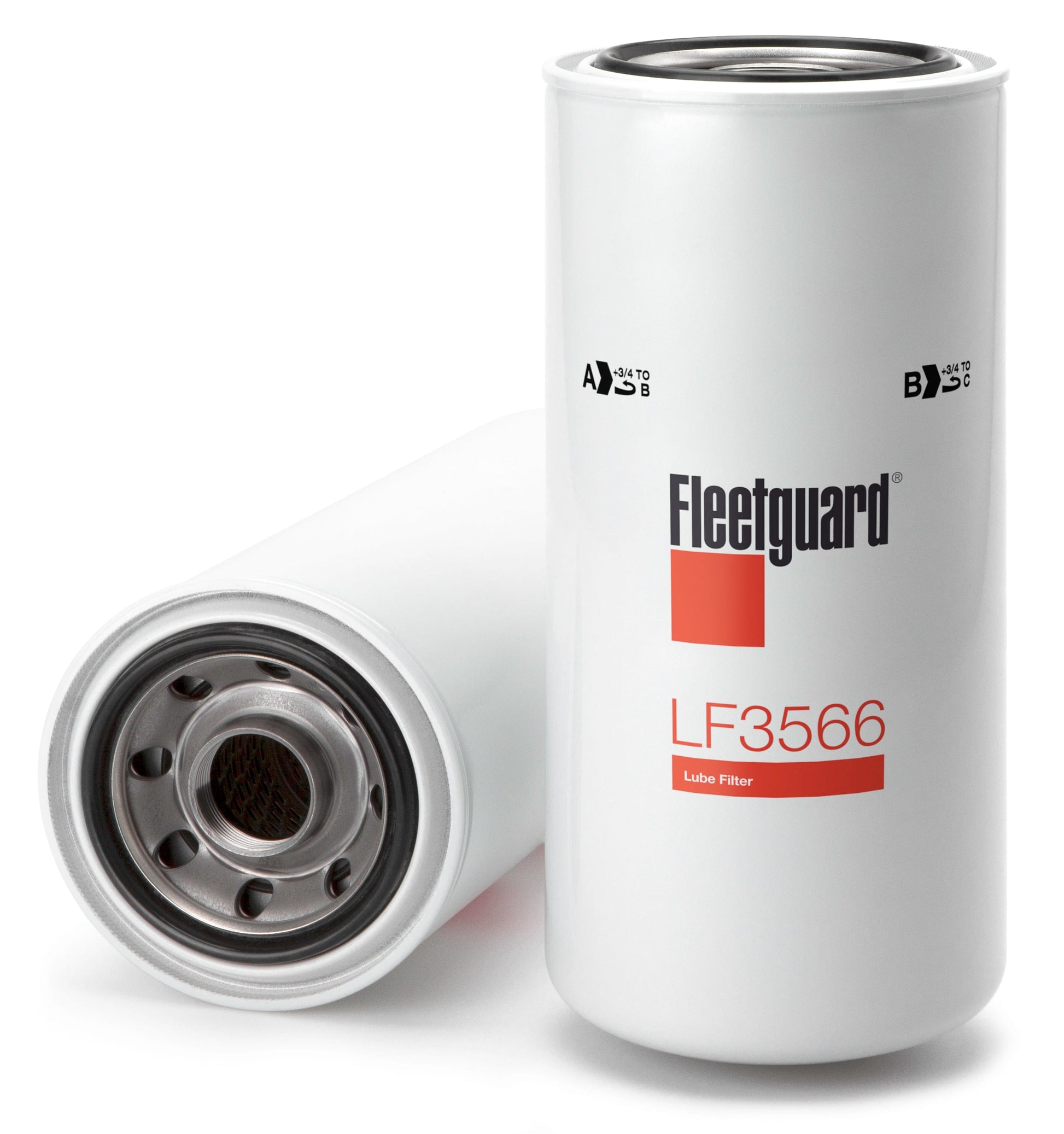 Fleetguard Oil / Lube Full-Flow Filter (Spin On) - Fleetguard LF3566