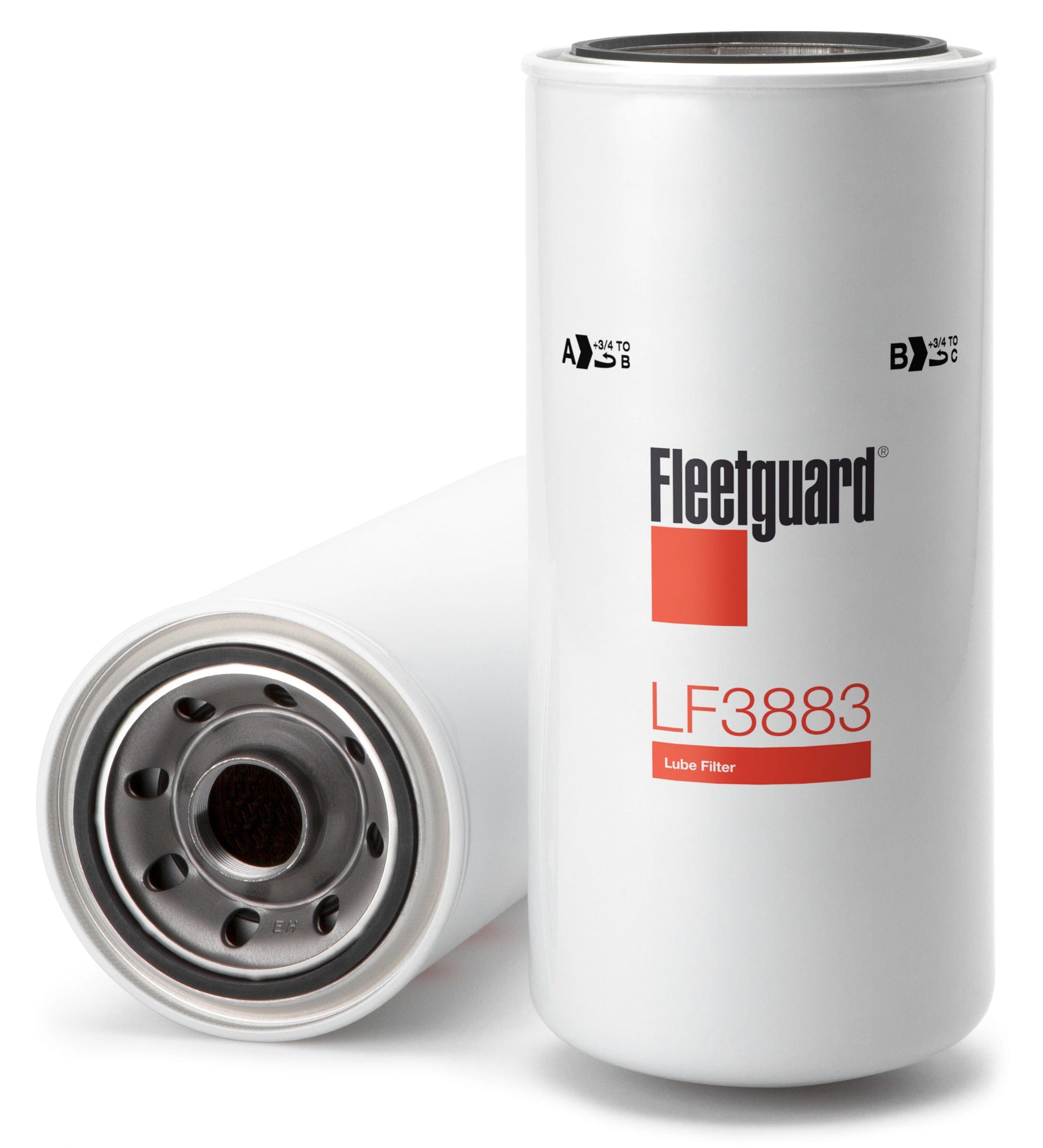 Fleetguard Oil / Lube Full-Flow Filter (Spin On) - Fleetguard LF3883