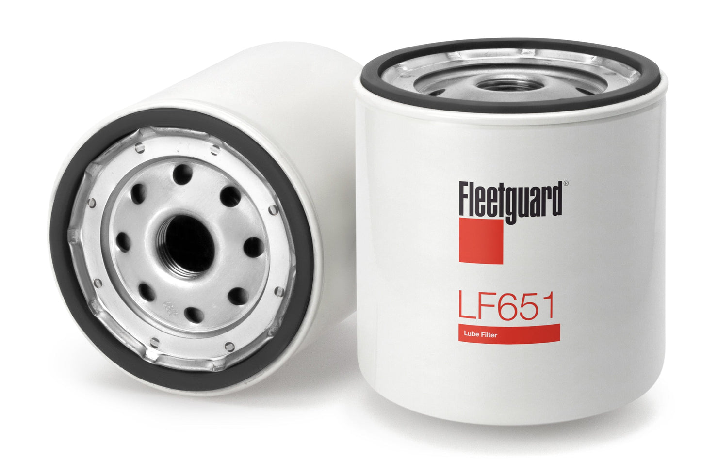 Fleetguard Oil / Lube Full-Flow Filter (Spin On) - Fleetguard LF651