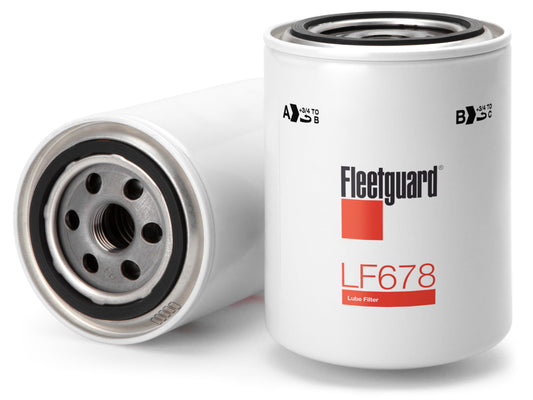 Fleetguard Oil / Lube Full-Flow Filter (Spin On) - Fleetguard LF678