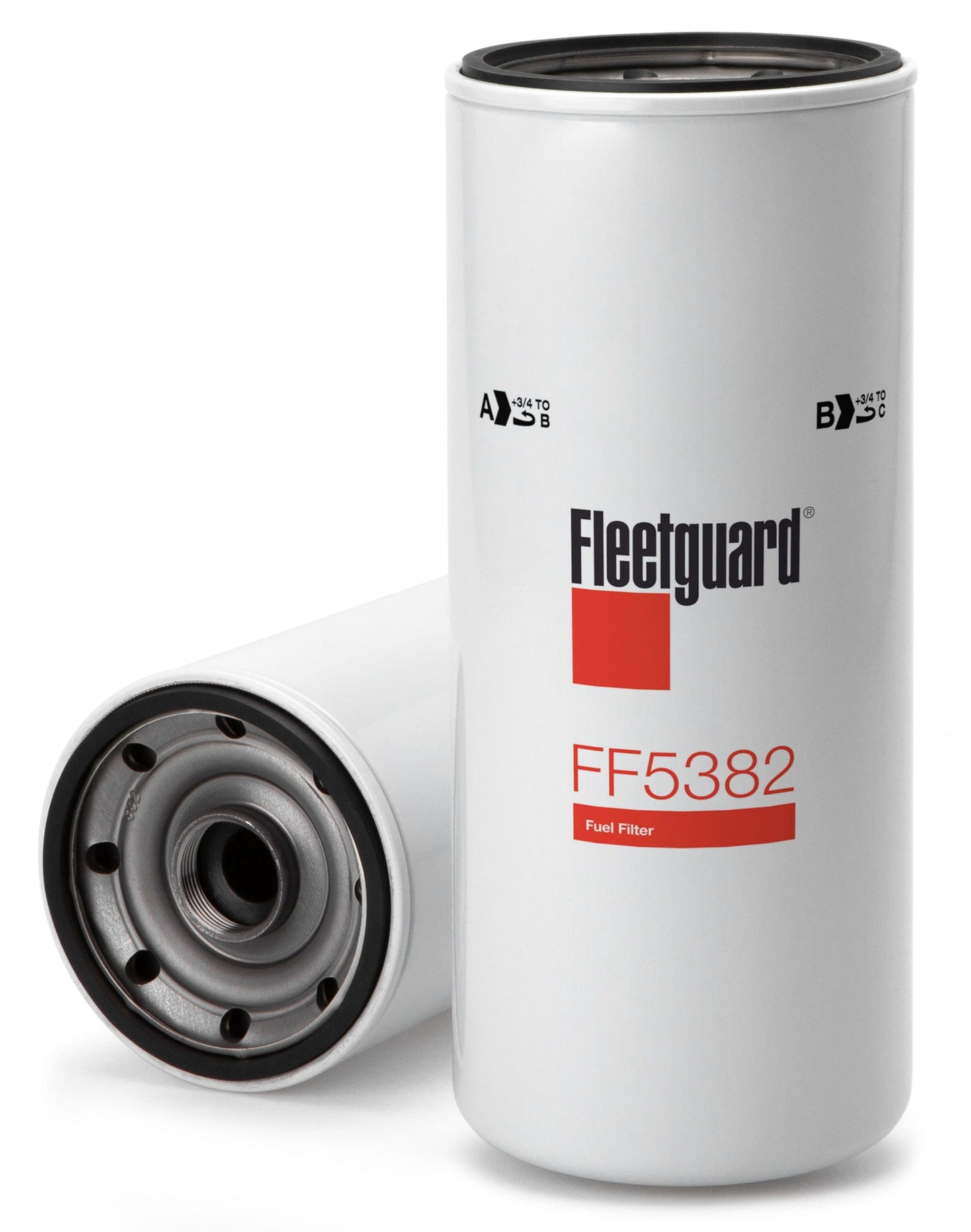 Fleetguard Secondary Fuel Filter Spin On - Fleetguard FF5382