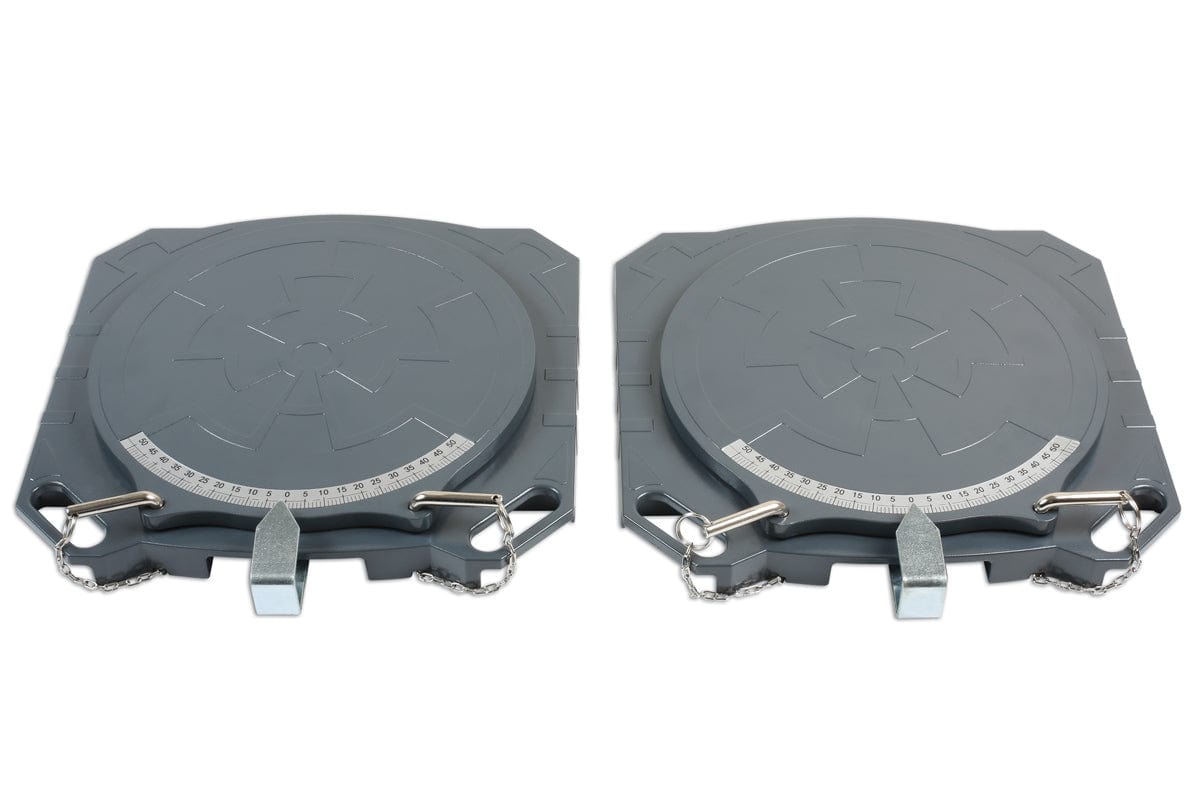 Gunson Steering Turntables - Aluminium 4000kg (Pair) - (Gunson 77158)