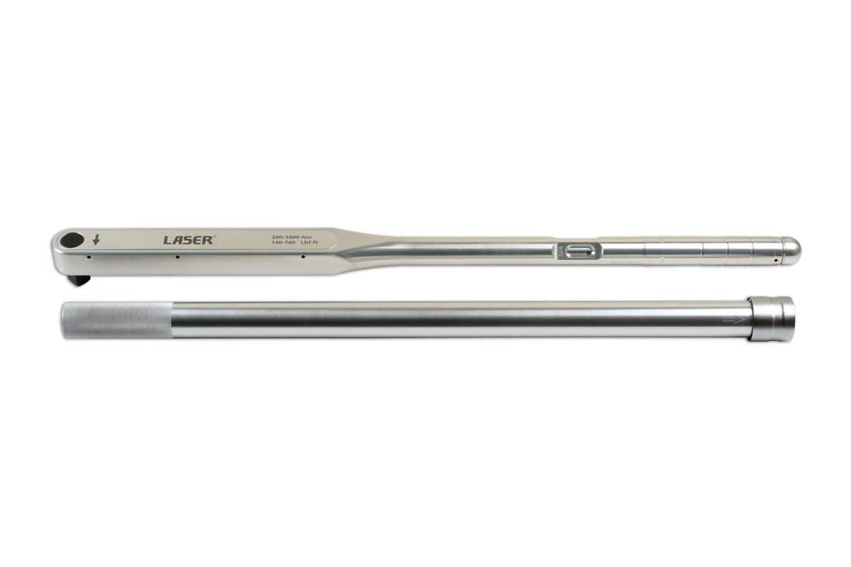 Laser Aluminium Torque Wrench 3/4"D 200 - 1000Nm - (Laser 7157)