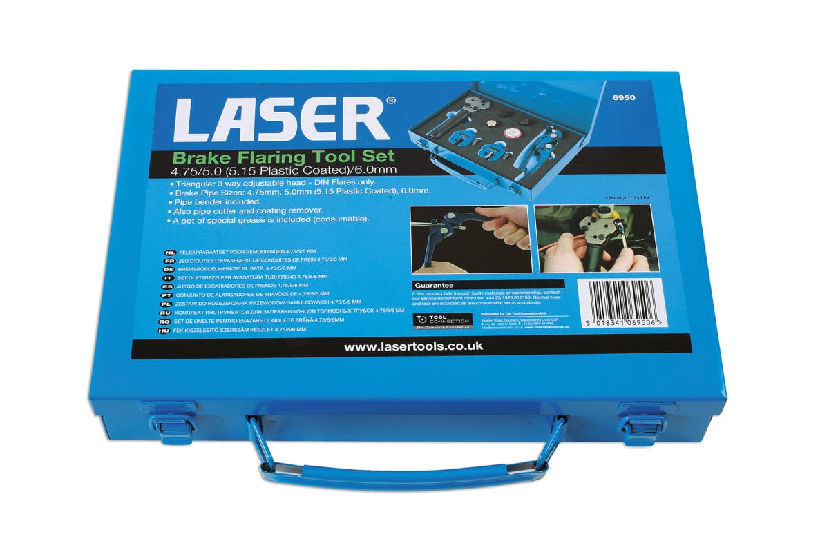 Laser Brake Flaring Tool Set - (Laser 6950)