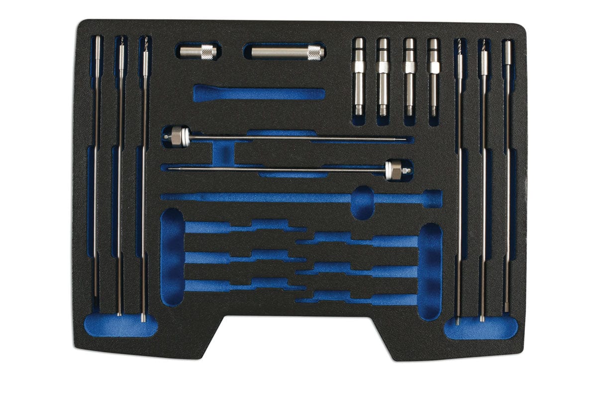 Laser Broken Glow Plug Tip Puller Master Kit M8, M9 & M10 - (Laser 7731)