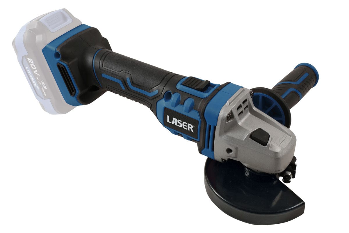 Laser Cordless Angle Grinder 20V Kit - (Laser 68010)