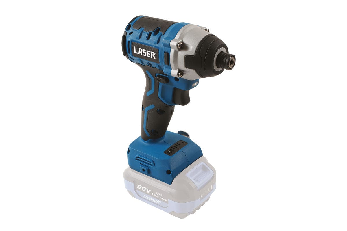 Laser Cordless Impact Screwdriver 20V Kit (Euro) - (Laser 61554)