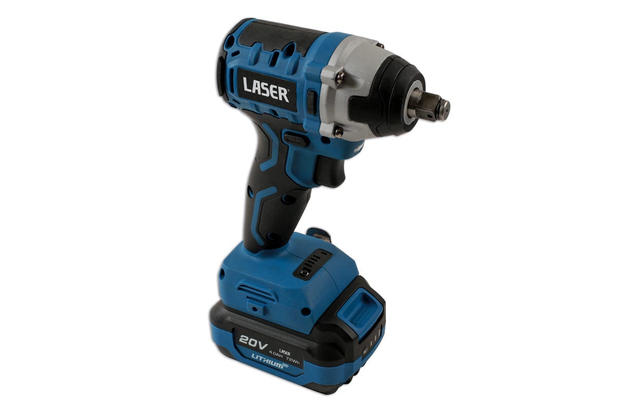 Laser Cordless Impact Wrench 1/2"D 20V w/o Battery - (Laser 8013)