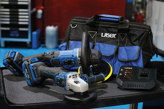 Laser Cordless Tools 20V Bodyshop Kit - (Laser 69010)