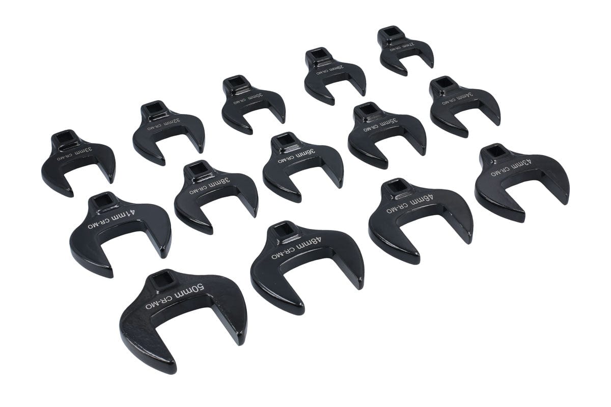 Laser Crows Foot Wrench Set 1/2" 14pc - (Laser 4713)