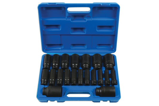 Laser Deep Impact Socket Set 1/2"D 20pc - (Laser 6830)