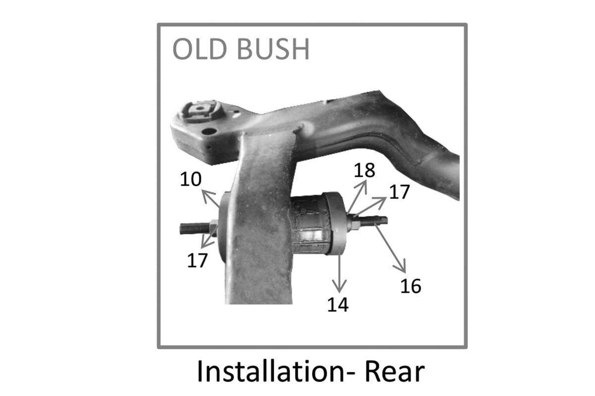 Laser Differential Bush Removal & Installation Tool Kit - for BMW - (Laser 8406)