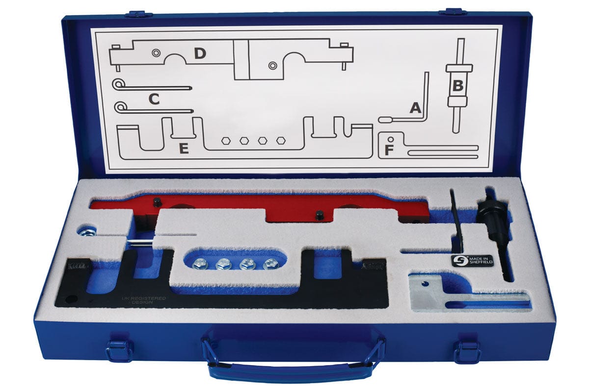 Laser Engine Timing Tool Kit - for BMW N43 - (Laser 5739)