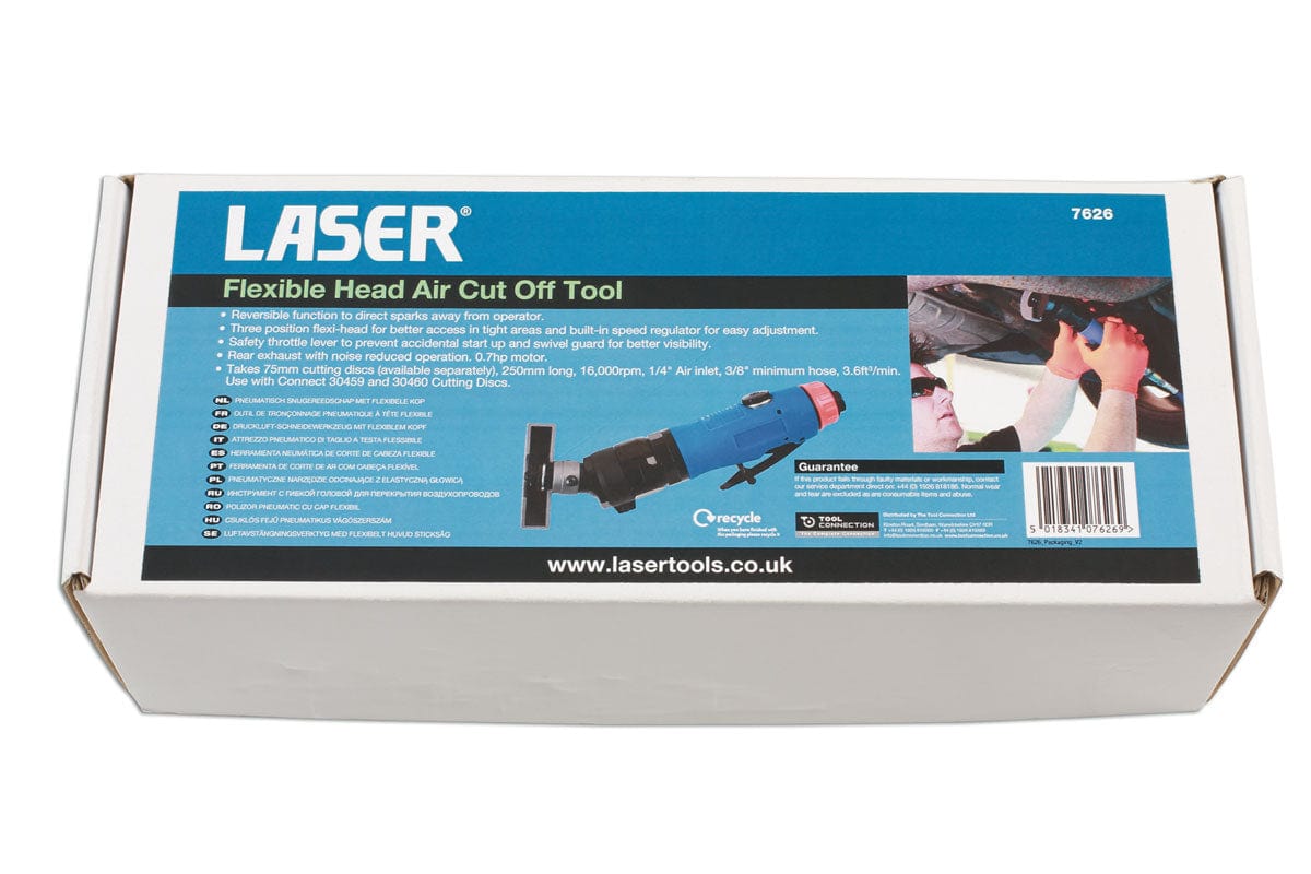 Laser Flexible Head Air Cut Off Tool - (Laser 7626)