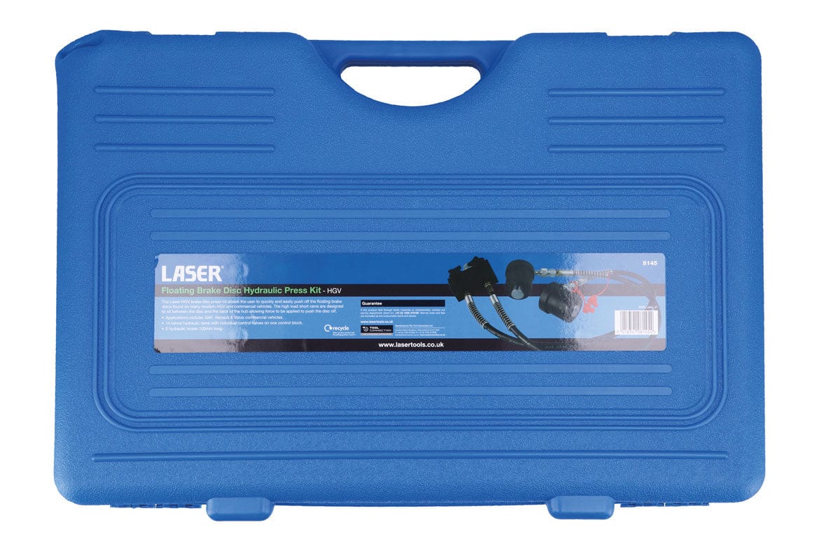 Laser Floating Brake Disc Hydraulic Press Kit - HGV - (Laser 8145)