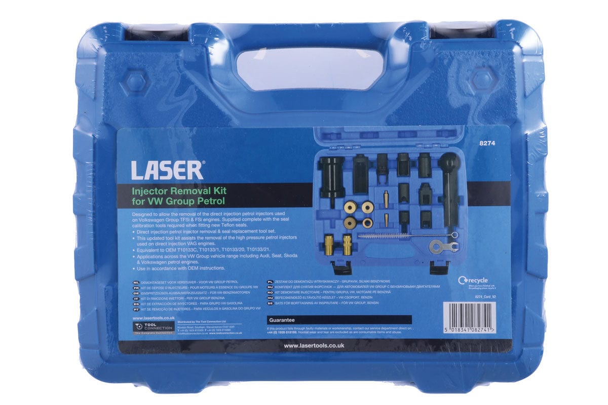 Laser Injector Removal Kit - for VW Group Petrol - (Laser 8274)