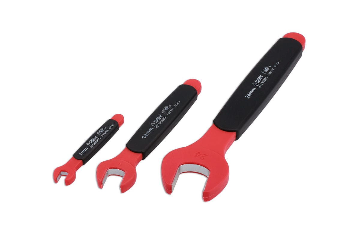 Laser Insulated Open Ended Spanner Set 18pc - (Laser 8558)