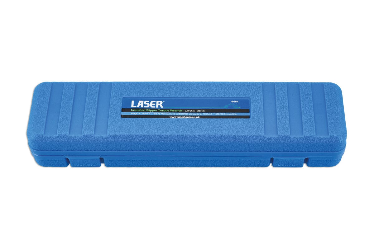 Laser Insulated 'Slipper' Torque Wrench 3/8"D 5 - 25Nm - (Laser 5481)