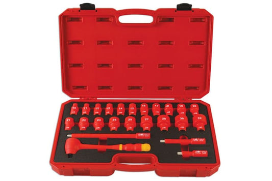 Laser Insulated Socket Set 1/2"D 24pc - (Laser 6147)