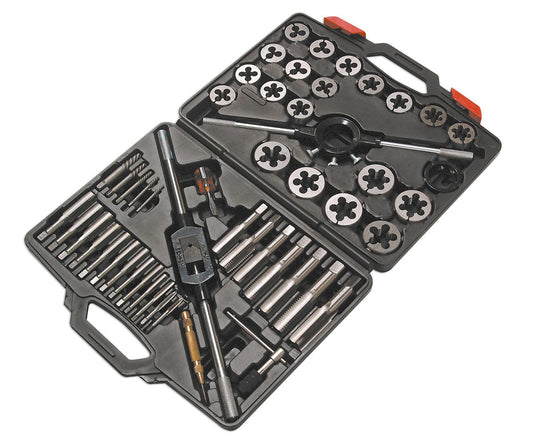 Laser Metric Tap & Die Set 51pc - (Laser 3246)