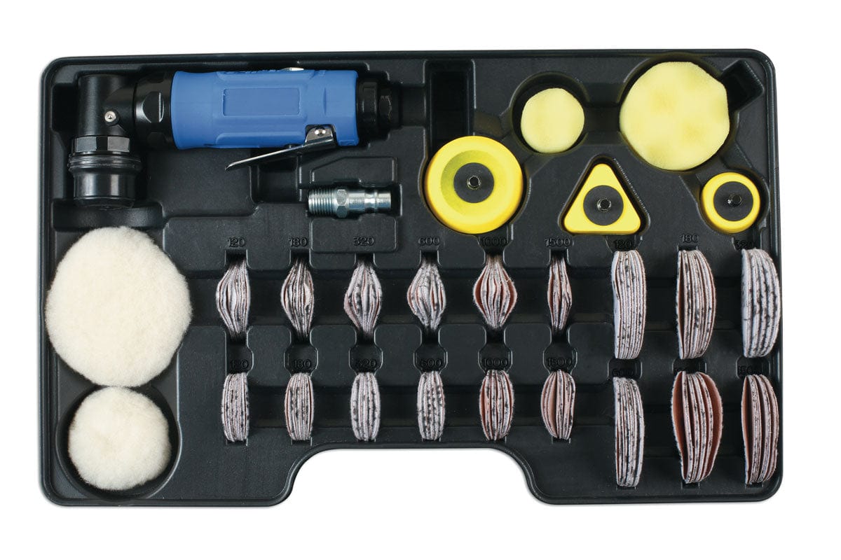 Laser Pneumatic Spot Repair Sander Kit - (Laser 7683)