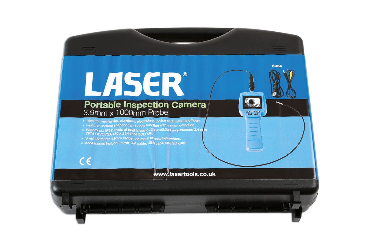 Laser Portable Inspection Camera 3.9 x 1000mm Probe - (Laser 6934)