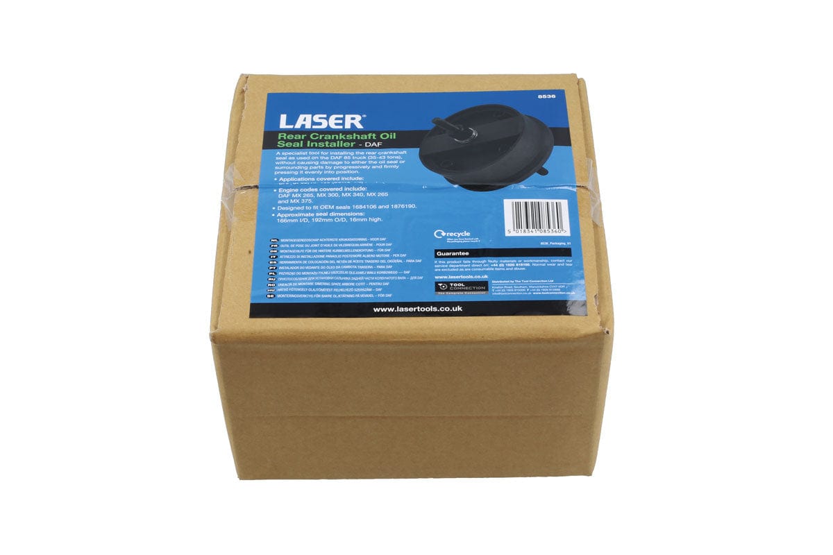 Laser Rear Crankshaft Oil Seal Installer - for DAF - (Laser 8536)