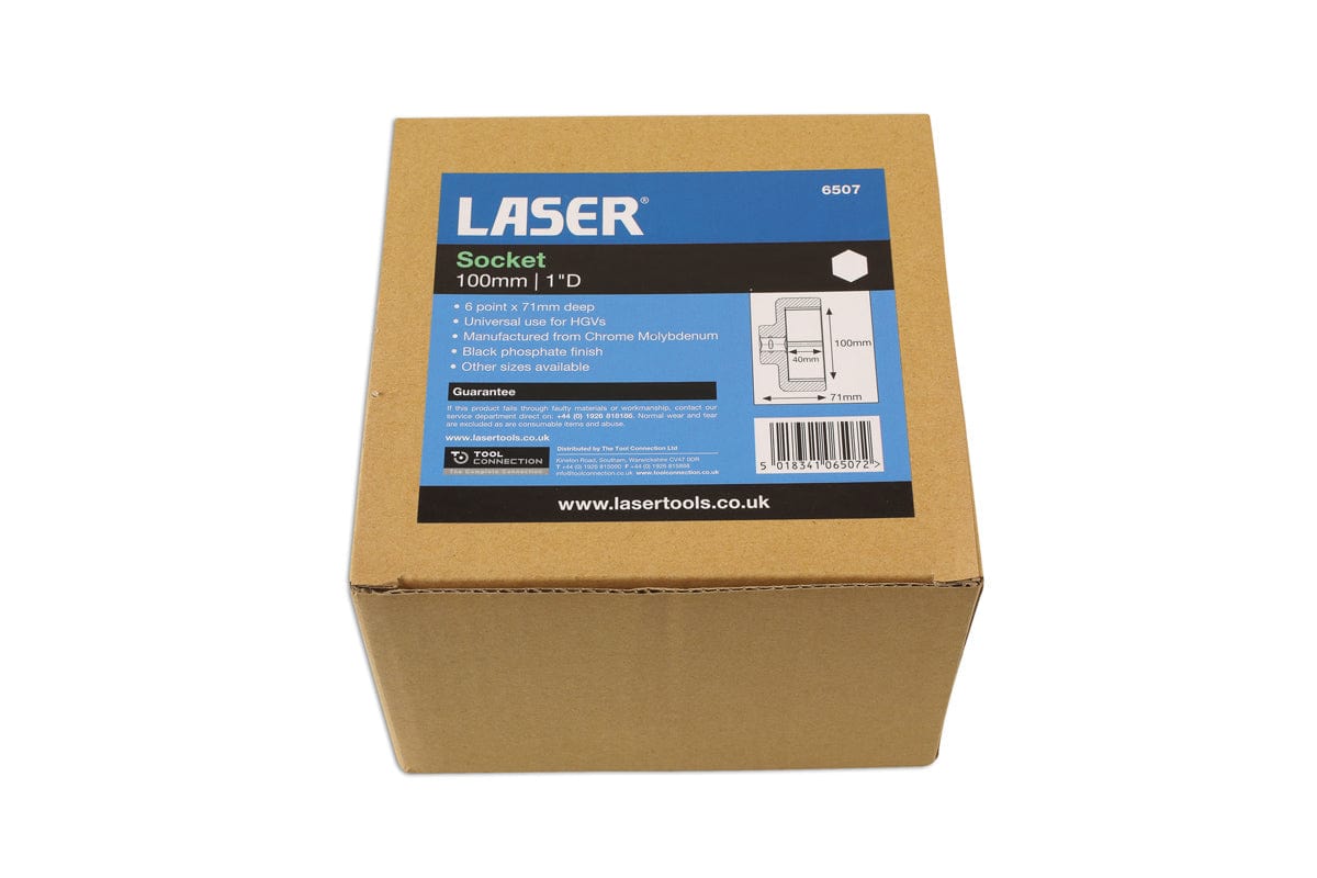 Laser Socket 1"D 100mm - (Laser 6507)