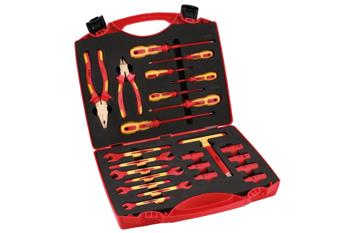 Laser Spark Resistant Fully Insulated Tool Kit 24pc - (Laser 8509)