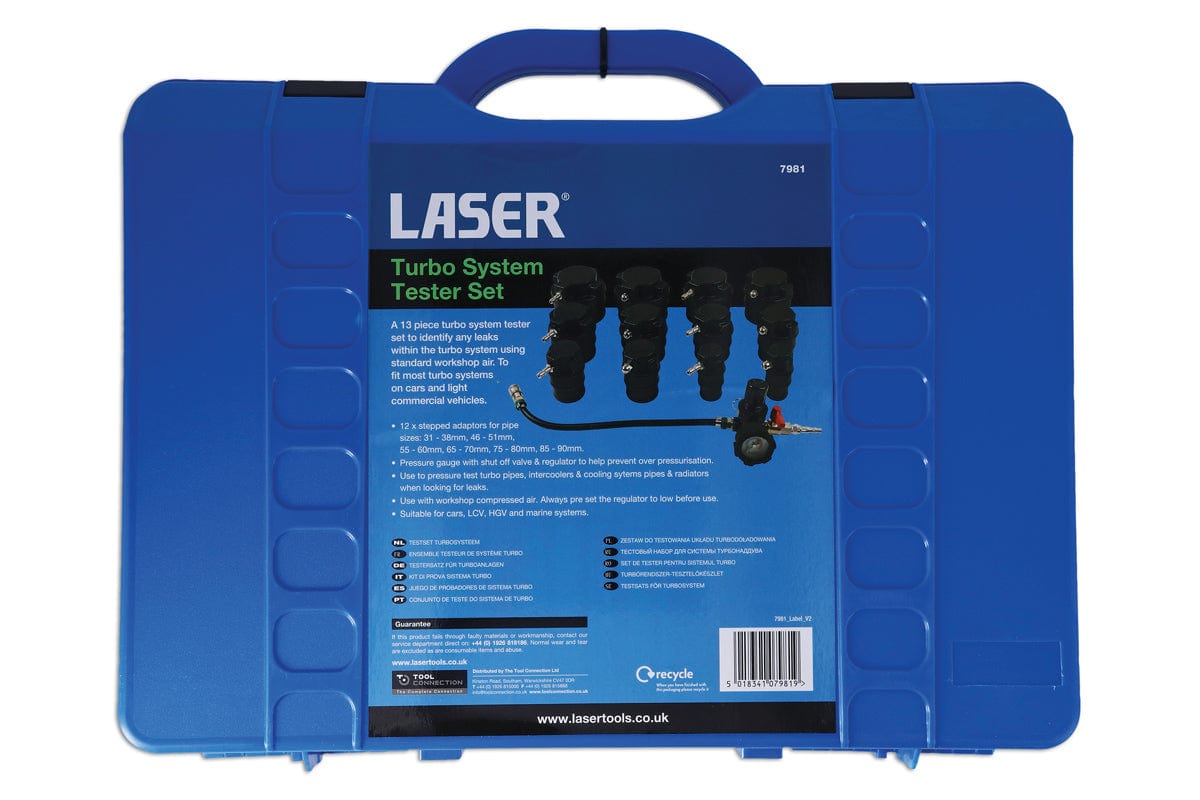 Laser Turbo System Tester Set - (Laser 7981)