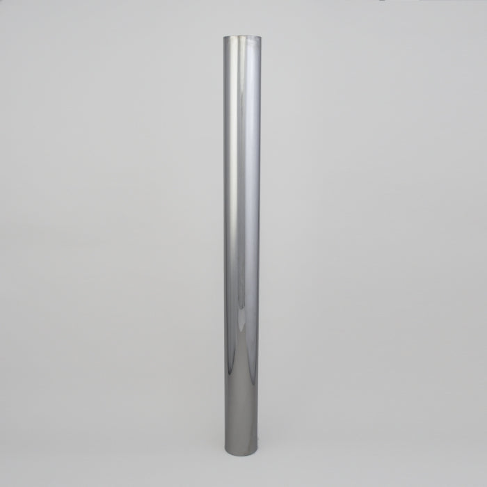 Stack Pipe, Straight 5 In (127 Mm) Od X 60 In (1524 Mm) Chrome - Donaldson P206391