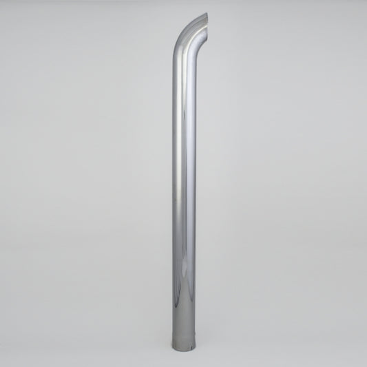 Stack Pipe, Curved 5 In (127 Mm) Id X 72 In (1829 Mm) Chrome - Donaldson P216205