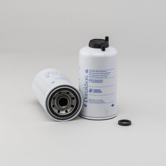 Fuel Filter, Water Separator Spin-On Twist&Drain - Donaldson P558000