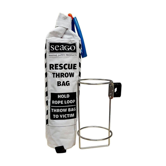 Seago Seago Rescue Throw Bag & Stainless Holder