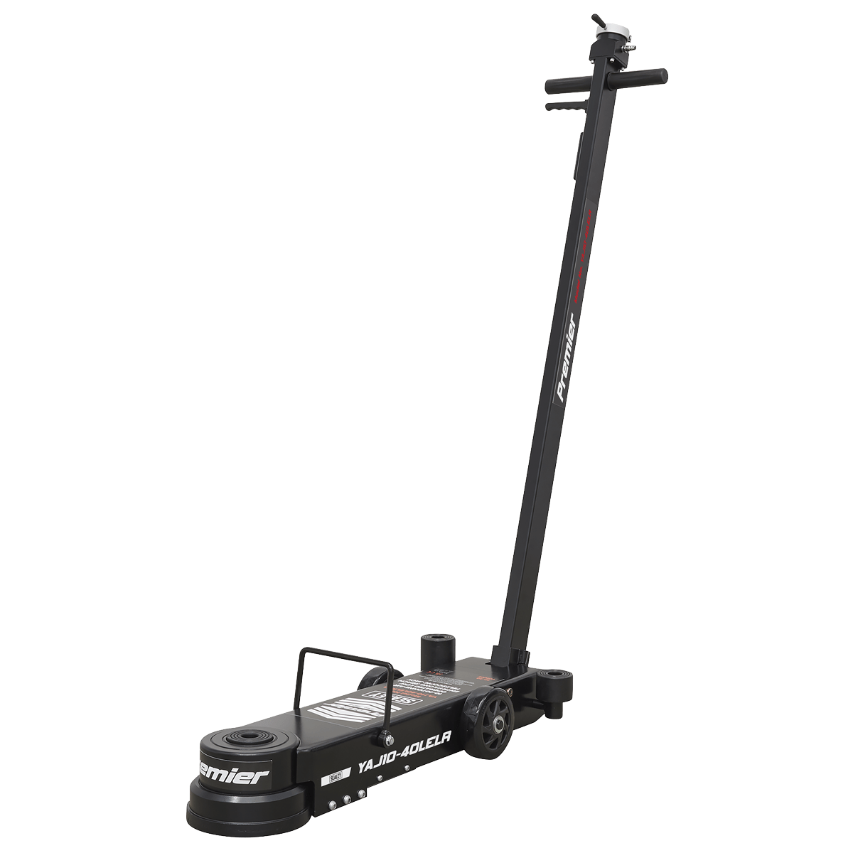 Sealey Air Operated Jack 10-40 Tonne Telescopic - Long Reach/Low Profile