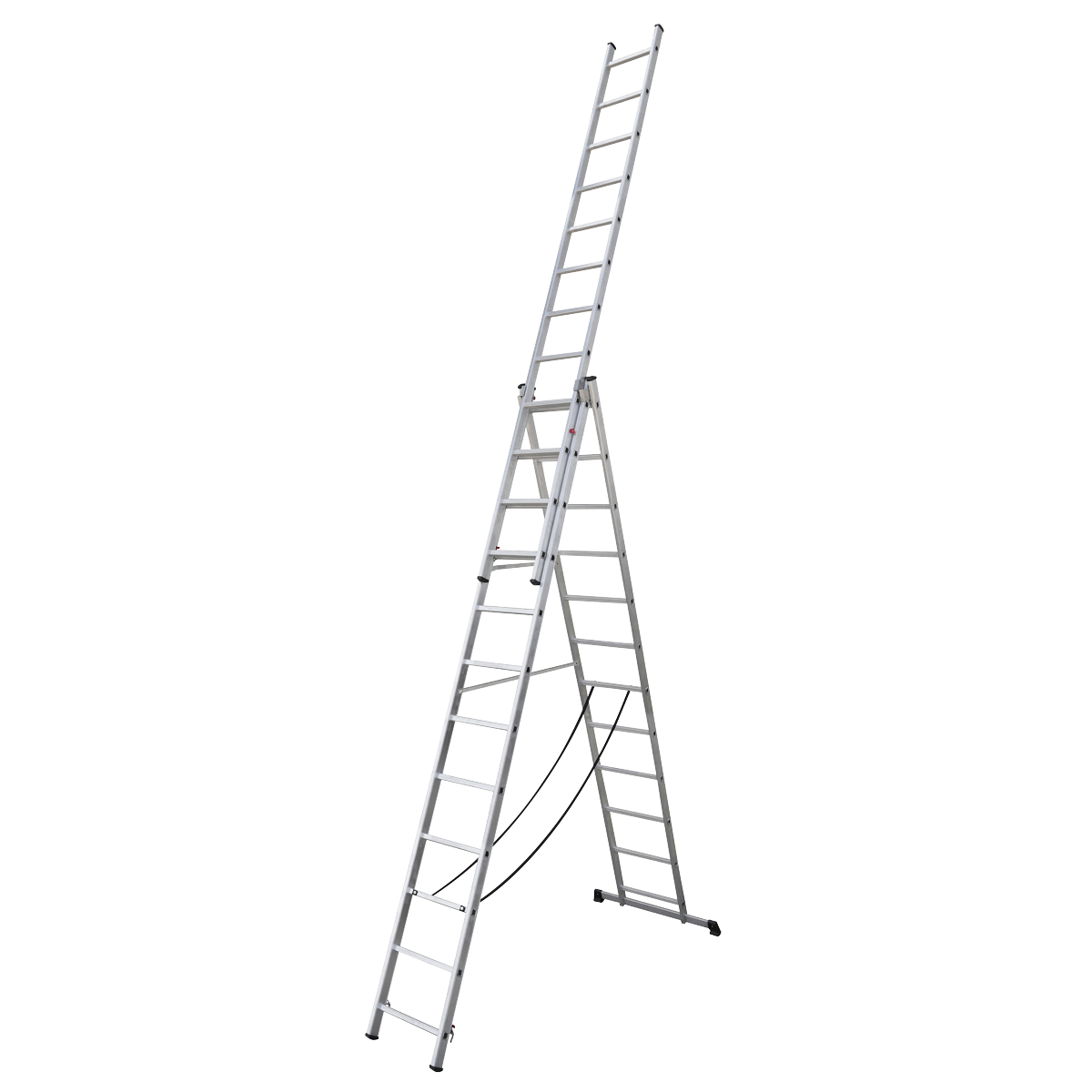 Sealey Aluminium Extension Combination Ladder 3x12 EN 131