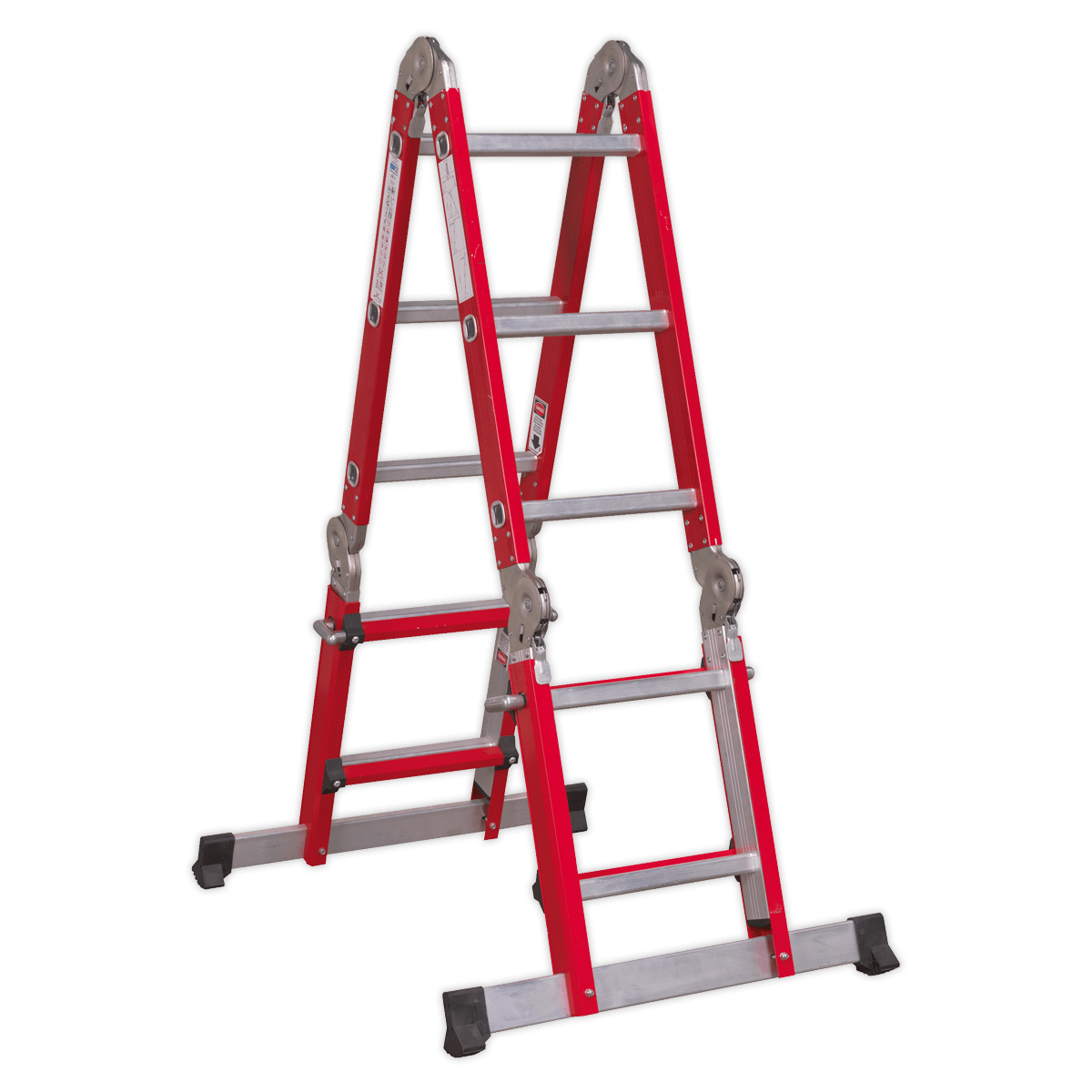 Sealey Aluminium Multipurpose Ladder EN 131 Adjustable Height