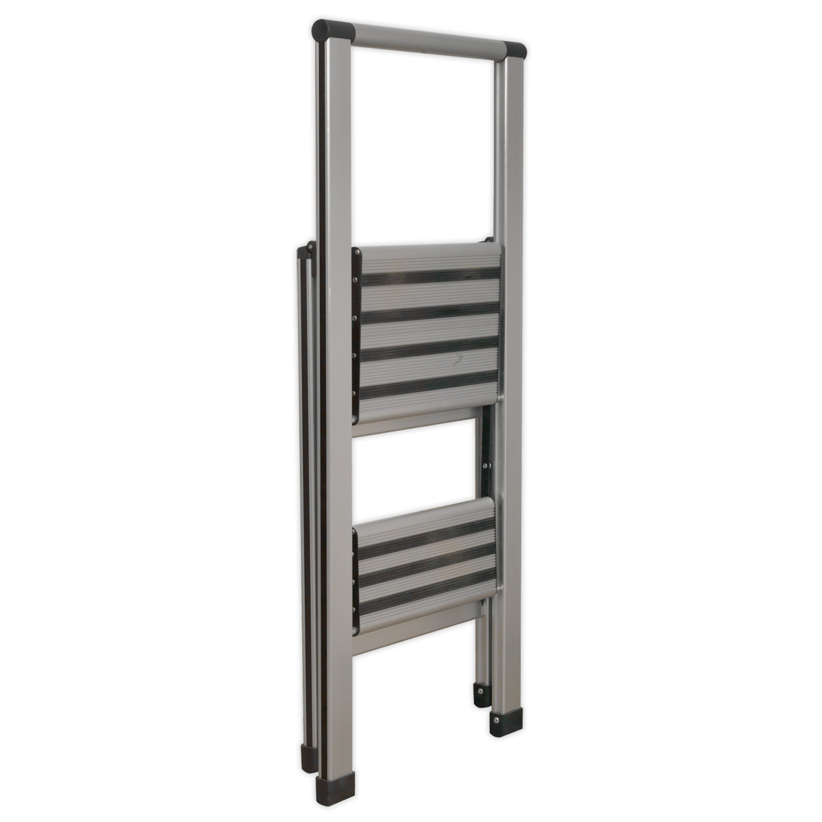 Sealey Aluminium Professional Folding Step Ladder 2-Step 150kg Capacity
