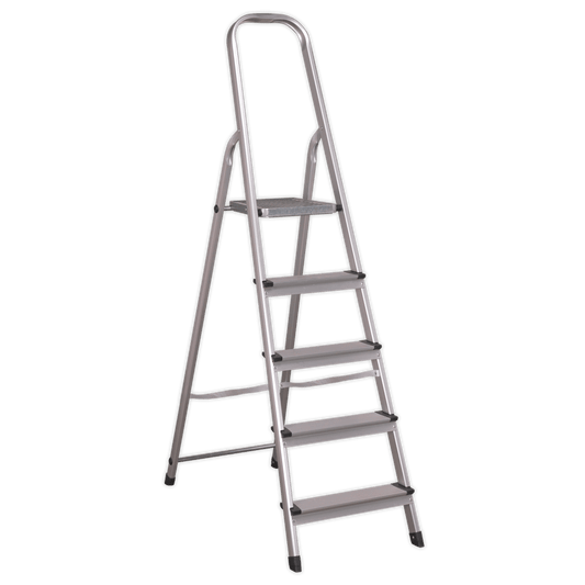 Sealey Aluminium Step Ladder 5-Tread EN 131